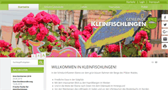 Desktop Screenshot of kleinfischlingen.de